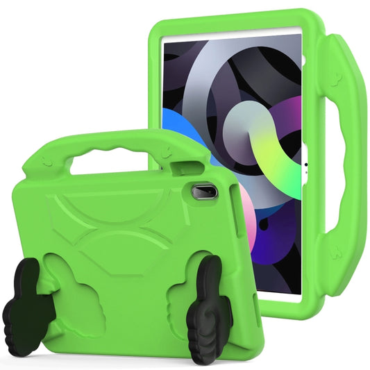 For iPad 2025 / 2022 Children EVA Shockproof Tablet Case with Thumb Bracket(Green) by bashfashion