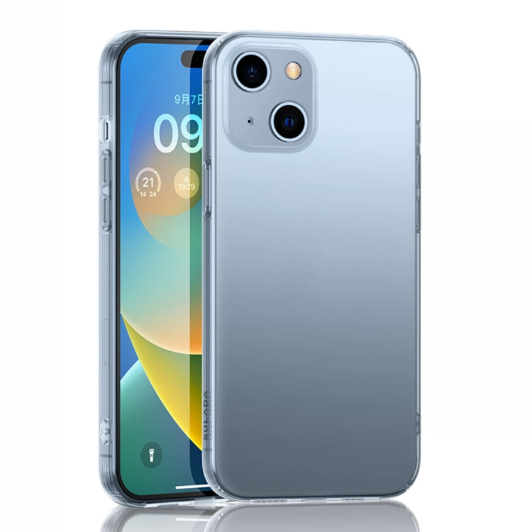 For iPhone 14 Plus SULADA Frosted Series Shockproof TPU Protective Case(Transparent) by SULADA