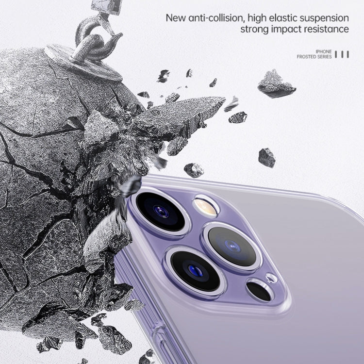 For iPhone 14 Plus SULADA Frosted Series Shockproof TPU Protective Case(Transparent) by SULADA