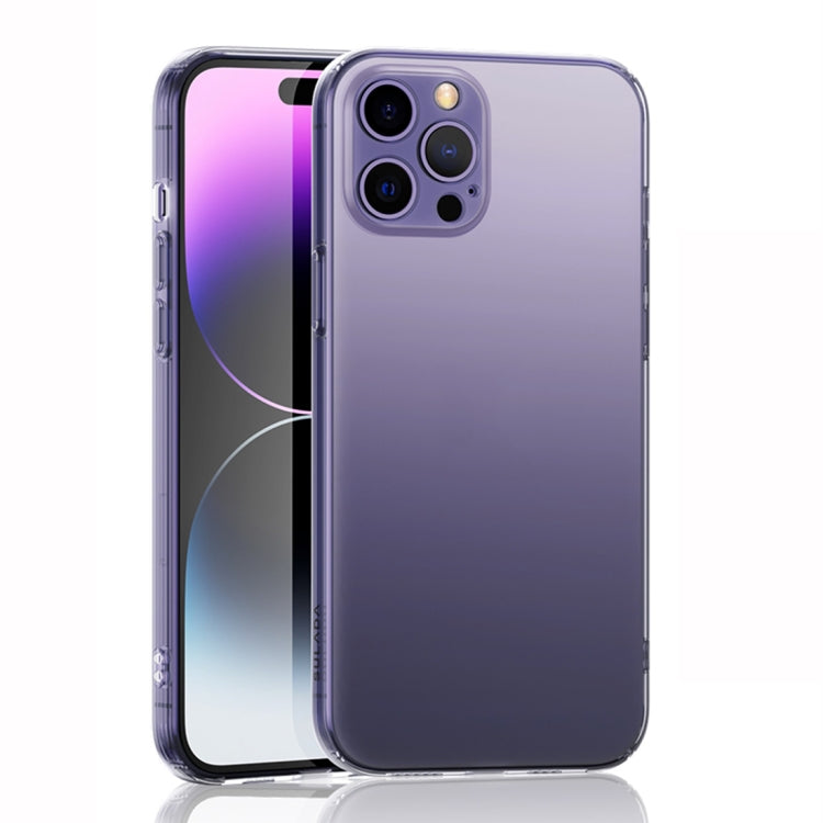 For iPhone 14 Pro SULADA Frosted Series Shockproof TPU Protective Case(Transparent) by SULADA