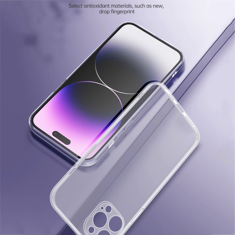 For iPhone 14 Pro SULADA Frosted Series Shockproof TPU Protective Case(Transparent) by SULADA