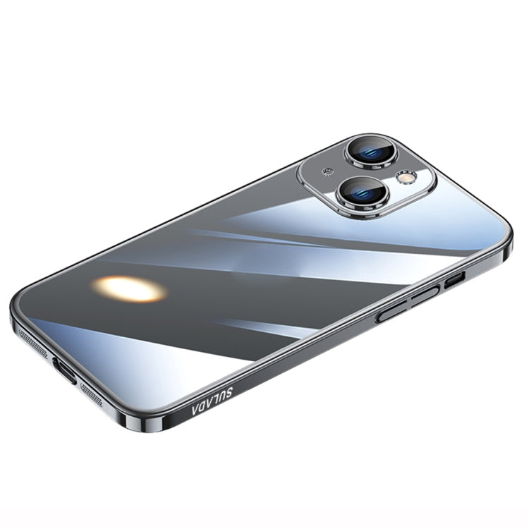 For iPhone 14 SULADA Hard PC Shockproof Phone Case(Black) by SULADA