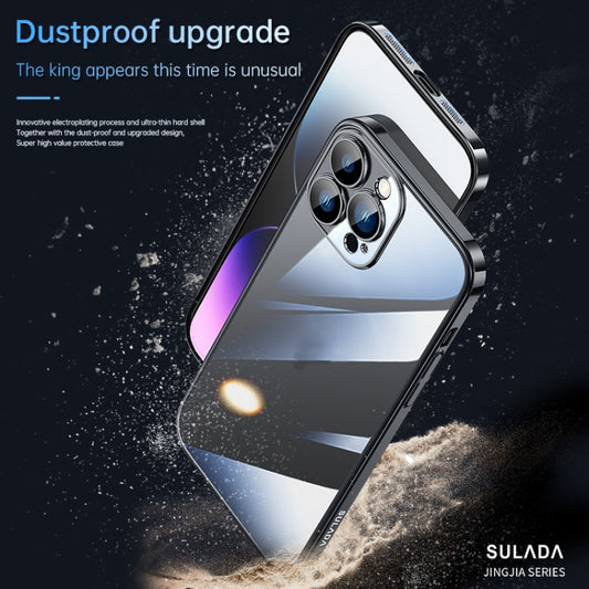 For iPhone 14 Pro SULADA Hard PC Shockproof Phone Case(Black) by SULADA