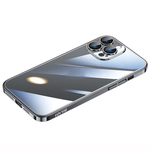 For iPhone 14 Pro Max SULADA Hard PC Shockproof Phone Case(Black) by SULADA