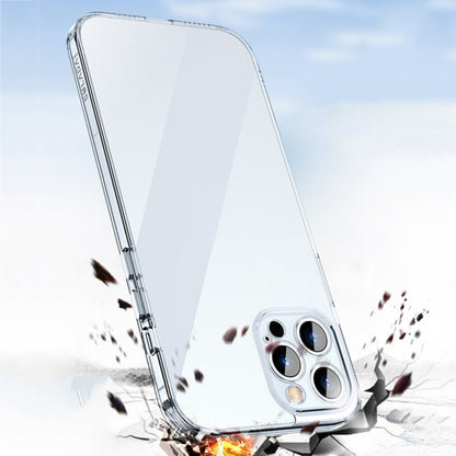 For iPhone 14 SULADA Frosted Series Shockproof Transparent TPU Phone Case(White) by SULADA