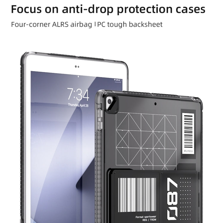 For iPad 2025 / 2022 Mutural XingTu Series Tablet Case with Holder(Black) by bashfashion