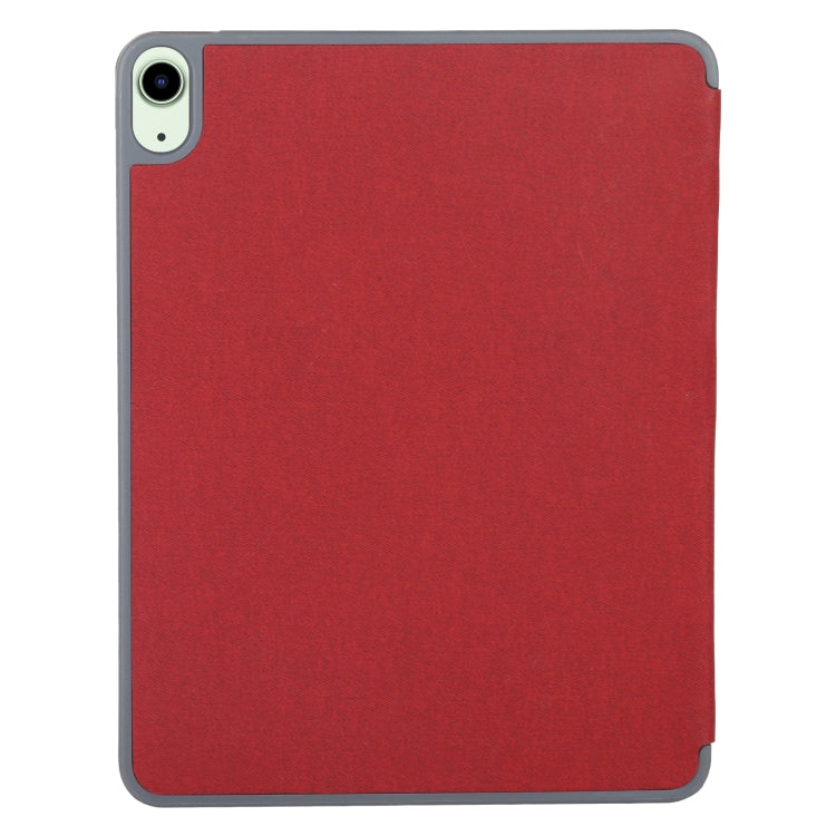 For iPad 2025 / 2022 Mutural YASHI Series Tablet Leather Smart Case(Red) by bashfashion