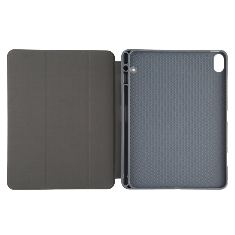 For iPad 2025 / 2022 Mutural YASHI Series Tablet Leather Smart Case(Red) by bashfashion