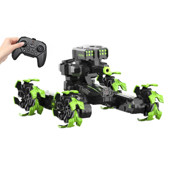 DM-528 Four-wheel Battle Blooming Tire Spray Remote Control Car, Specification:Single Control Water Bomb(Green) by bashfashion
