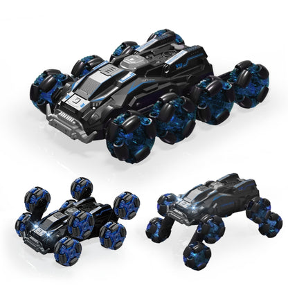 DM-558 Eight Wheel Stunt Drift Spray Remote Control Car, Specification:Single Control(Blue) by bashfashion
