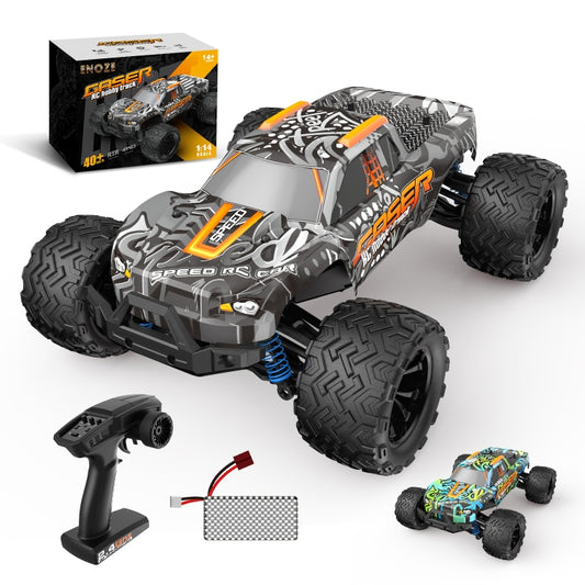 9000E 1:14 Full Scale Remote Control 4WD High Speed Car(Graffiti Black) by bashfashion
