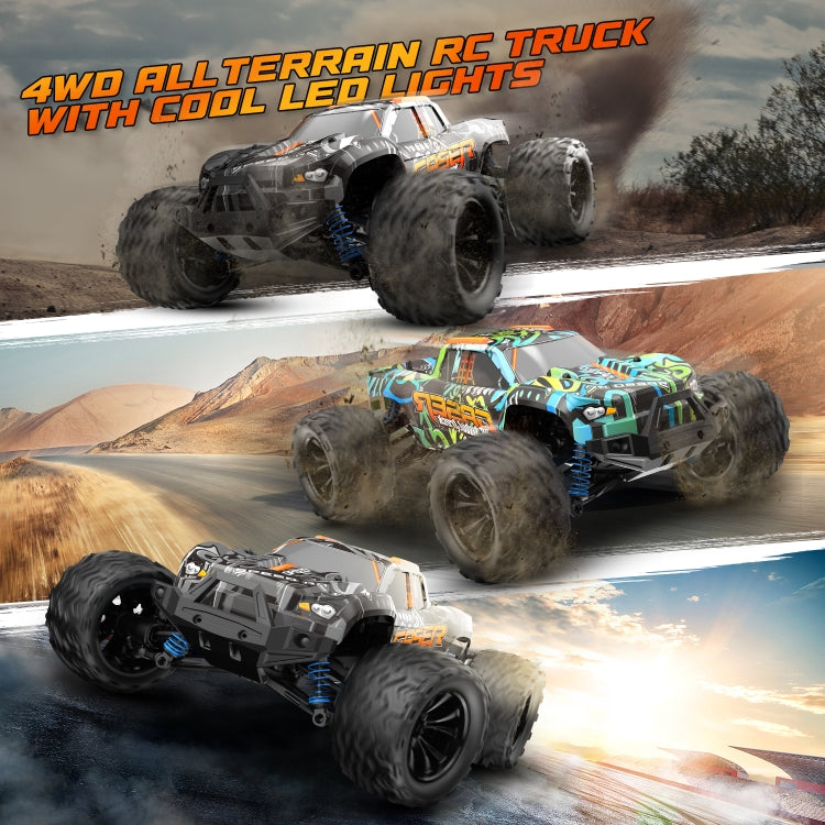 9000E 1:14 Full Scale Remote Control 4WD High Speed Car(Graffiti Blue) by bashfashion