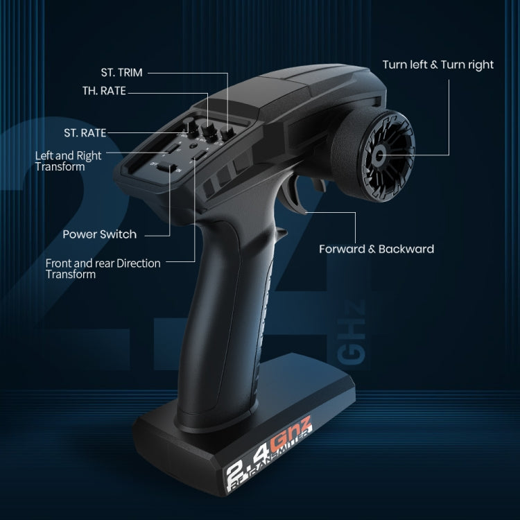 9201E 1:10 Full Scale Remote Control 4WD High Speed Car(Red) by bashfashion