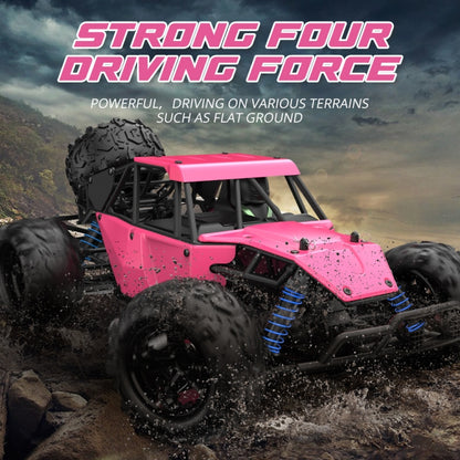 9303E 1:18 Full Scale Remote Control 4WD High Speed Car (Pink) by bashfashion