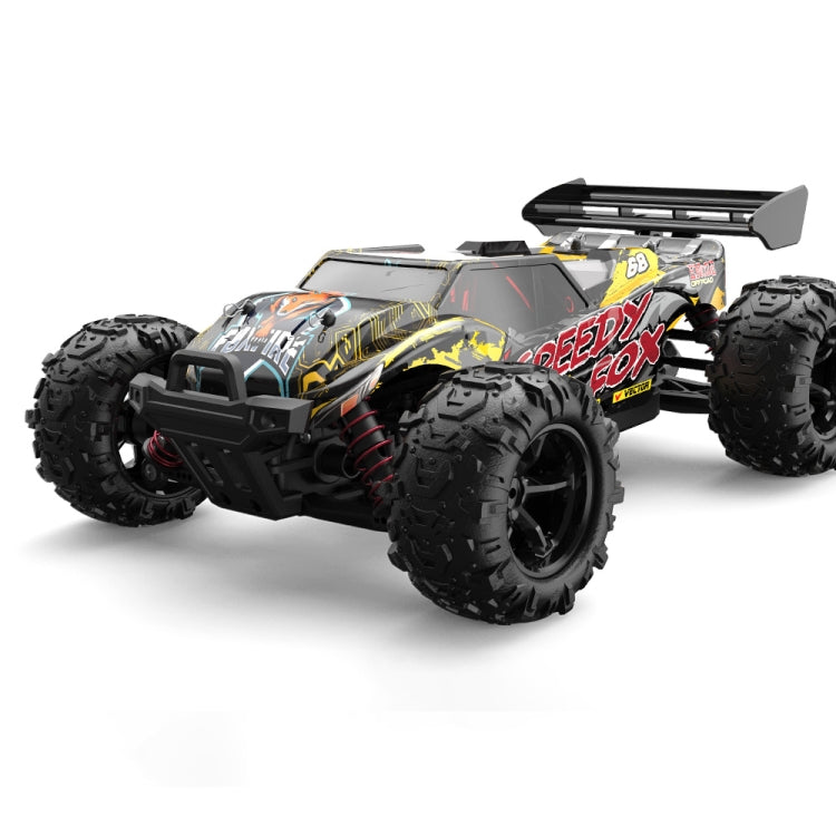 9307E 1:18 Full Scale Remote Control 4WD High Speed Car(Black Yellow) by bashfashion