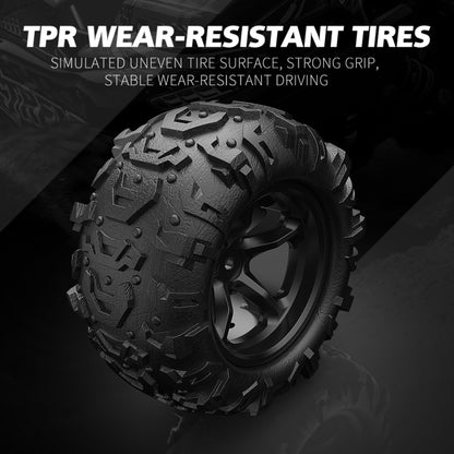 9307E 1:18 Full Scale Remote Control 4WD High Speed Car(Black Yellow) by bashfashion