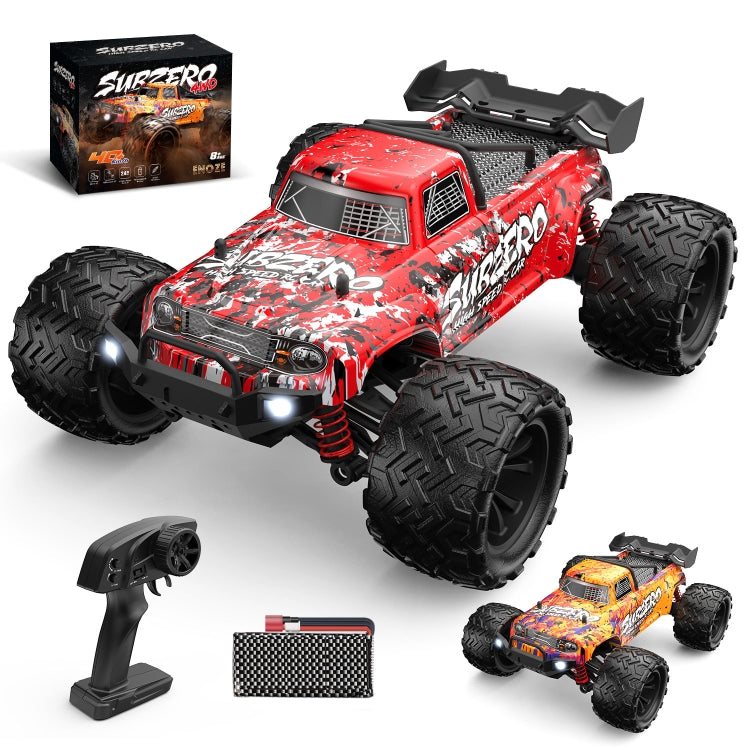 9500E 1:16 Full Scale Remote Control 4WD High Speed Car(Red) by bashfashion