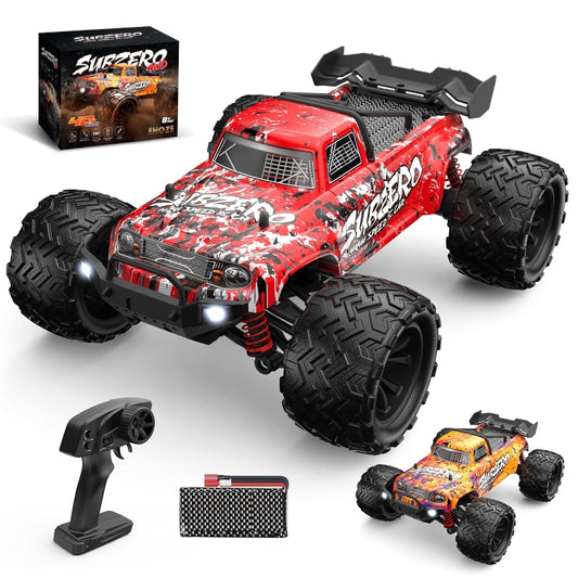 9500E 1:16 Full Scale Remote Control 4WD High Speed Car(Red) by bashfashion