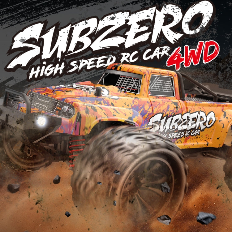 9500E 1:16 Full Scale Remote Control 4WD High Speed Car(Orange) by bashfashion