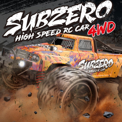 9500E 1:16 Full Scale Remote Control 4WD High Speed Car(Orange) by bashfashion