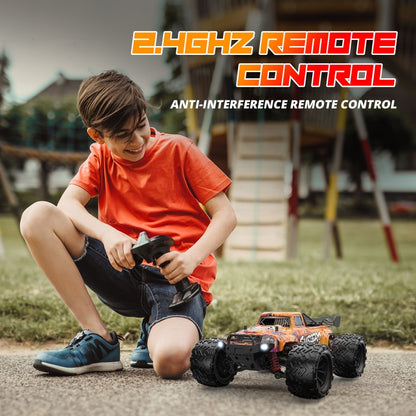 9500E 1:16 Full Scale Remote Control 4WD High Speed Car(Orange) by bashfashion