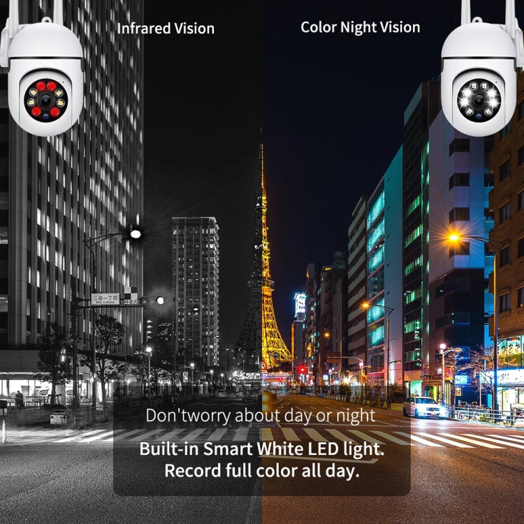 A7 1080P HD Wireless WiFi Smart Surveillance Camera Support Night Vision / Two Way Audio without Memory by bashfashion