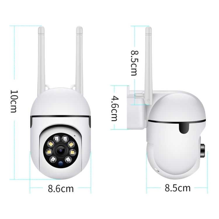A7 1080P HD Wireless WiFi Smart Surveillance Camera Support Night Vision / Two Way Audio with 32G Memory by bashfashion