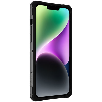 For iPhone 14 Plus NILLKIN Sliding Camera Cover Design TPU + PC Magnetic Phone Case(Black) by NILLKIN