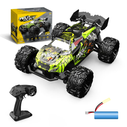 2.4G 1:20 Full Scale RC Off-road Vehicle(Light Green) by bashfashion