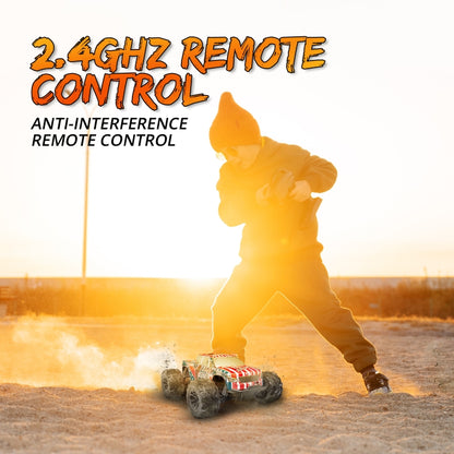 2.4G 1:20 Full Scale RC Off-road Vehicle(Blue) by bashfashion