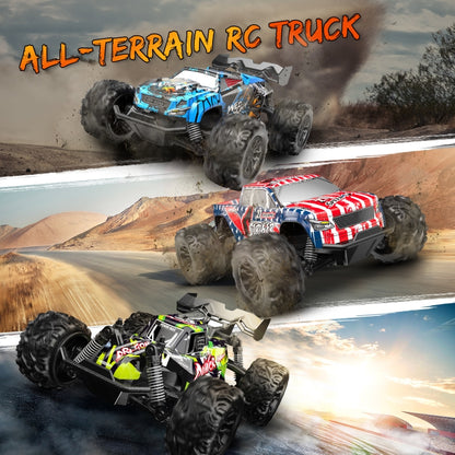 2.4G 1:20 Full Scale RC Off-road Vehicle(Blue) by bashfashion