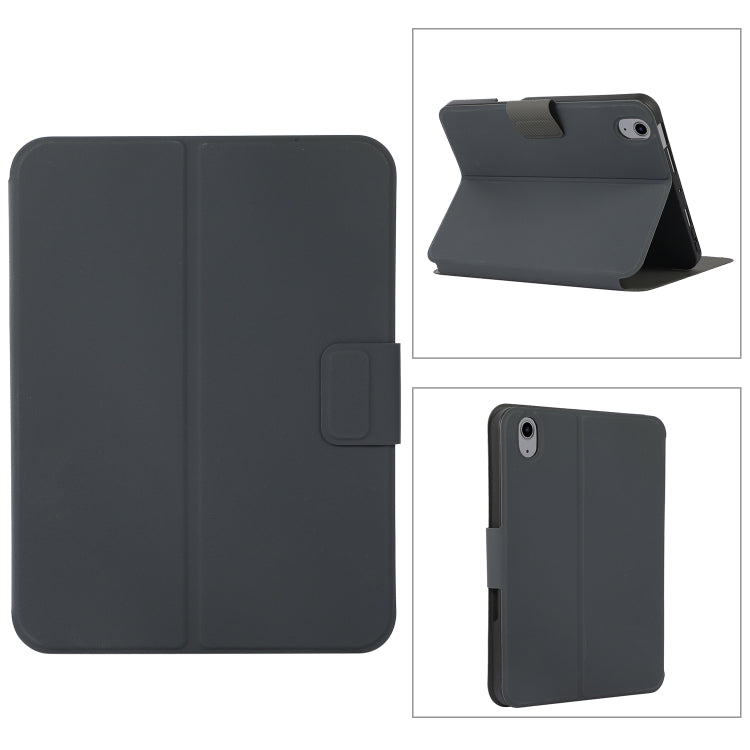 For iPad 2025 / 2022 Magnetic Buckle Leather Tablet Case(Black) by bashfashion