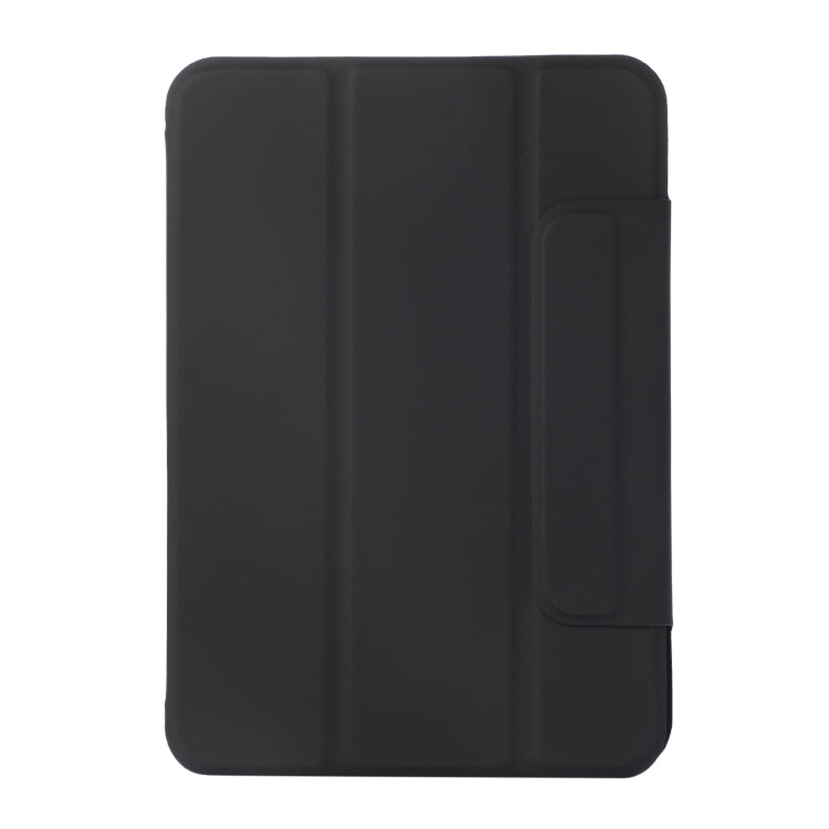 For iPad 2025 / 2022 3-fold Magnetic Buckle Leather Smart Tablet Case(Black) by bashfashion