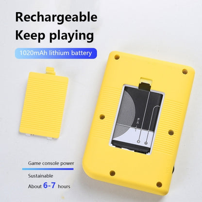 MK800 Doubles 3.0 inch Macaron Mini Handheld Game Console Built-in 800 Games(Green) by bashfashion