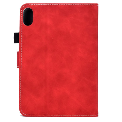 For iPad 2025 / 2022 Cowhide Texture Tablet Leather Smart Case(Red) by bashfashion
