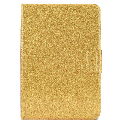 For iPad 2025 / 2022 Varnish Glitter Powder Smart Leather Tablet Case(Yellow) by bashfashion