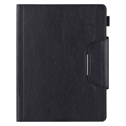 For iPad 2025 / 2022 Solid Color Metal Buckle Leather Smart Tablet Case(Black) by bashfashion