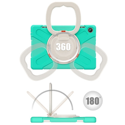 For Lenovo Tab M10 10.1 3rd Gen Silicone + PC Protective Tablet Case(Mint Green) by bashfashion