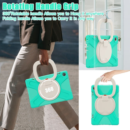 For Lenovo Tab M10 10.1 3rd Gen Silicone + PC Protective Tablet Case(Mint Green) by bashfashion