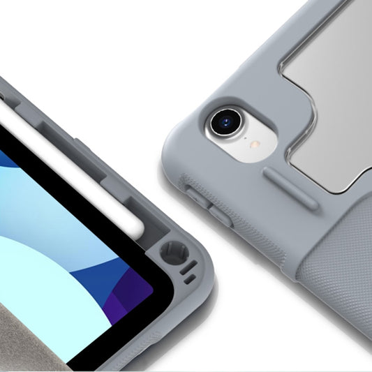 For iPad 2025 / 2022 Mutural PC + TPU Shockproof Leather Tablet Case(Red) by Mutural