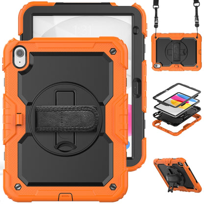 For iPad 2025 / 2022 Silicone + PC Full Body Protection Tablet Case(Orange) by bashfashion