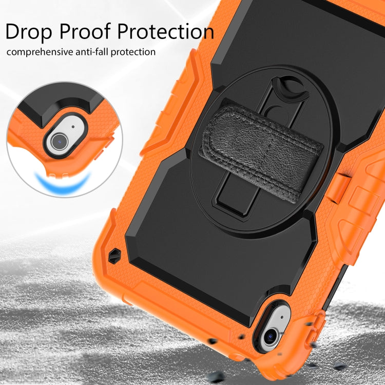 For iPad 2025 / 2022 Silicone + PC Full Body Protection Tablet Case(Orange) by bashfashion