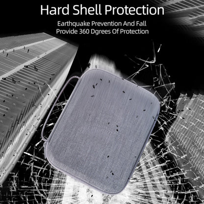 For DJI Avata Drone Body Square Shockproof Hard Case Carrying Storage Bag, Size: 27 x 23 x 10cm(Grey + Black Liner) by bashfashion