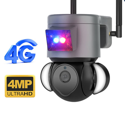 ST-429-4M-TY-4G 4MP 4G Smart Security Floodlight Camera Support Two-way Audio / Night Vision, EU 4G Frequency by bashfashion