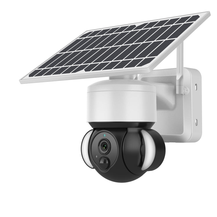 ST-S518-2M-TY 2.4G Wifi Solar Battery Powered Floodlight PTZ Camera with PIR Human Detection by bashfashion