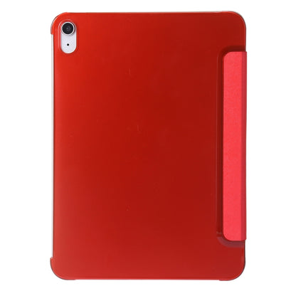 For iPad 2025 / 2022 Silk Texture Three-fold Horizontal Flip Leather Tablet Case(Red) by bashfashion