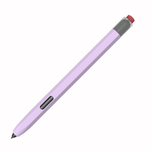 For Samsung Galaxy Tab S7 / S7+ / S8 / S8+ LOVE MEI Soft Silicone Stylus Pen Protective Case(Purple) by LOVE MEI