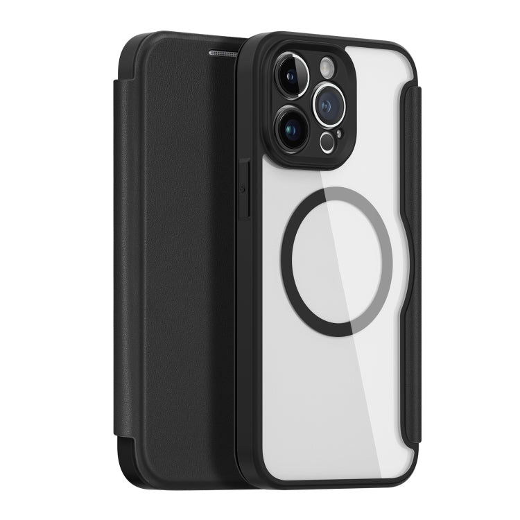 For iPhone 14 Pro Max DUX DUCIS Skin X Pro Series Magsafe PC + TPU Phone Leather Case(Black) by DUX DUCIS