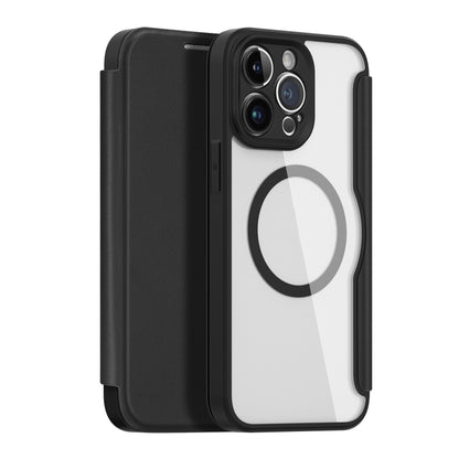 For iPhone 14 Pro Max DUX DUCIS Skin X Pro Series Magsafe PC + TPU Phone Leather Case(Black) by DUX DUCIS