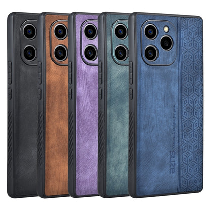 For Honor 60 SE AZNS 3D Embossed Skin Feel Phone Case(Sapphire Blue) by AZNS